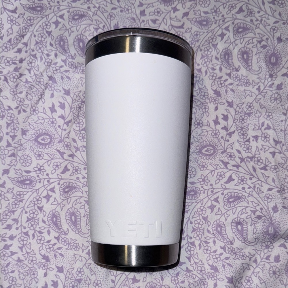 YETI White Tumbler 20oz